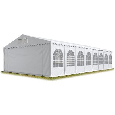 Toolport 8x24m Bílá Párty Stan - Nepromokavý, Pozinkovaná Ocelová Konstrukce Toolport 8x24m Bílá Párty Stan - Nepromokavý, Pozinkovaná Ocelová Konstrukce