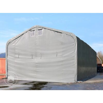 TOOLPORT 6x12m Storage Shelter - Fire Resistant Grey TOOLPORT 6x12m Storage Shelter - Fire Resistant Grey
