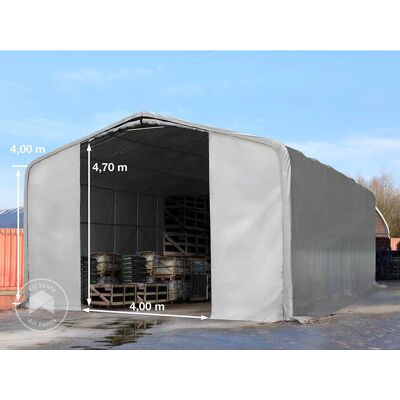 Toolport 8x12m Storage Shelter - Fire Resistant, Grey Toolport 8x12m Storage Shelter - Fire Resistant, Grey