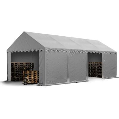 Toolport 4x8 Storage Tent - Waterproof Grey 32m² Toolport 4x8 Storage Tent - Waterproof Grey 32m²