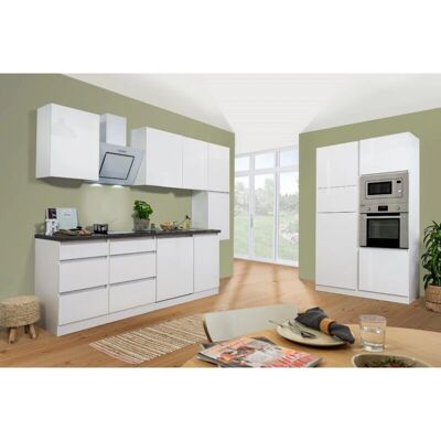 Respekta - Lorena 395 cm - Bianco - Blocco cucina Respekta - Lorena 395 cm - Bianco - Blocco cucina