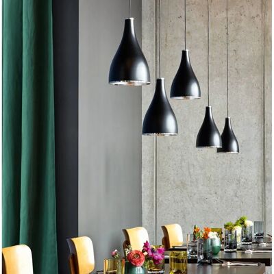 Serien One Eighty Lampe Suspendue Noire Ajustable - Lampe Suspendue - Publicité Serien One Eighty Lampe Suspendue Noire Ajustable - Lampe Suspendue - Publicité