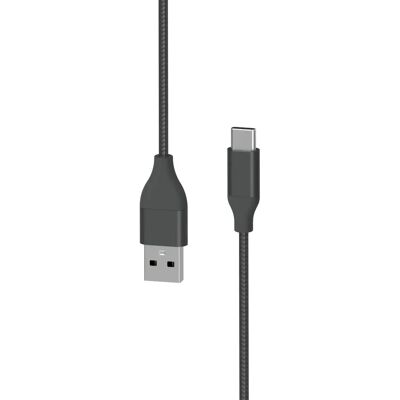 Xlayer Premium Metallic Cable USB to Type-C - 1.5m Black Xlayer Premium Metallic Cable USB to Type-C - 1.5m Black