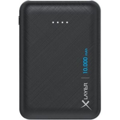 Xlayer Batería Externa 217282 Polímero de Litio 10000 mAh Negro - Power Bank Xlayer Batería Externa 217282 Polímero de Litio 10000 mAh Negro - Power Bank