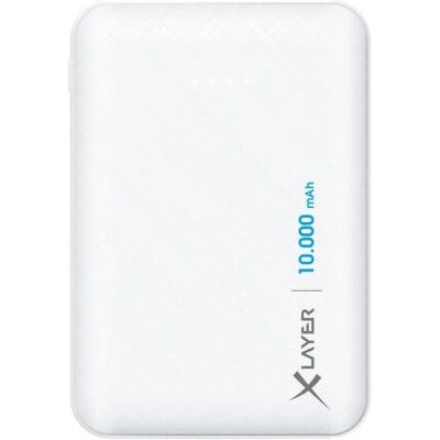 XLayer 217285 Batería externa Polímero de litio 10000 mAh Blanco - Power bank XLayer 217285 Batería externa Polímero de litio 10000 mAh Blanco - Power bank