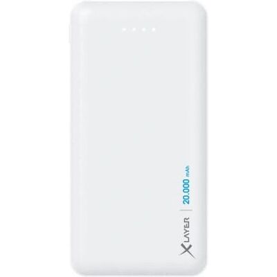 Xlayer Powerbank 20000 mAh Weiß - Powerbank Xlayer Powerbank 20000 mAh Weiß - Powerbank