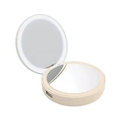 Lotta Power make-up spiegel met powerbank - 4000 mAh, goud Lotta Power make-up spiegel met powerbank - 4000 mAh, goud