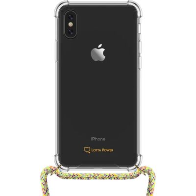 Lotta Power Telefoonketting iPhone X/XS Multi-kleur Lotta Power Telefoonketting iPhone X/XS Multi-kleur