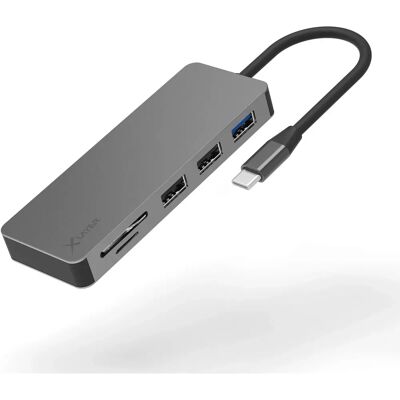 Xlayer USB-C 7-en-1 Hub - Station d'accueil USB - Publicité Xlayer USB-C 7-en-1 Hub - Station d'accueil USB - Publicité