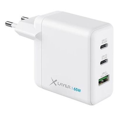XLayer 219587 Cargador Rápido - Compacto 65W GaN Power Delivery 3.0 XLayer 219587 Cargador Rápido - Compacto 65W GaN Power Delivery 3.0