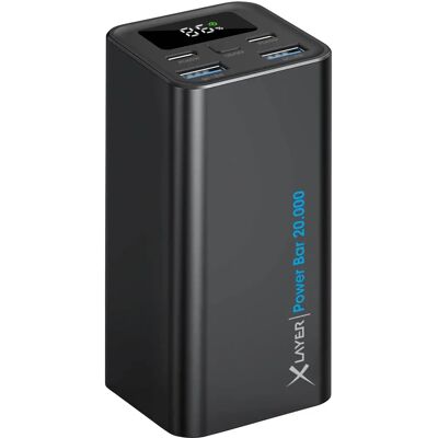 XLAYER Powerbank 20000mAh 65W - Powerstation XLAYER Powerbank 20000mAh 65W - Powerstation
