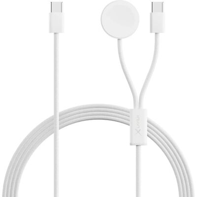 XLayer 220380 USB-Kabel - Weiß - USB 2.0 - 1,5 m - Schnelles Laden XLayer 220380 USB-Kabel - Weiß - USB 2.0 - 1,5 m - Schnelles Laden