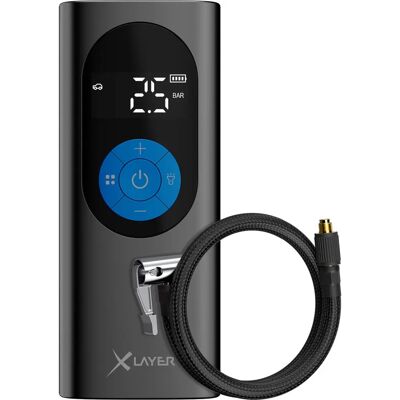 XLayer 220179 tragbarer Luftkompressor - Auto, Fahrrad, Sport XLayer 220179 tragbarer Luftkompressor - Auto, Fahrrad, Sport