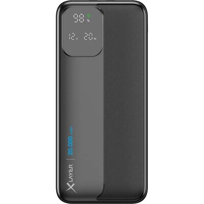 XLayer 220548 Powerbank - 20000mAh, Schnellladung, USB-C & Dual USB XLayer 220548 Powerbank - 20000mAh, Schnellladung, USB-C & Dual USB