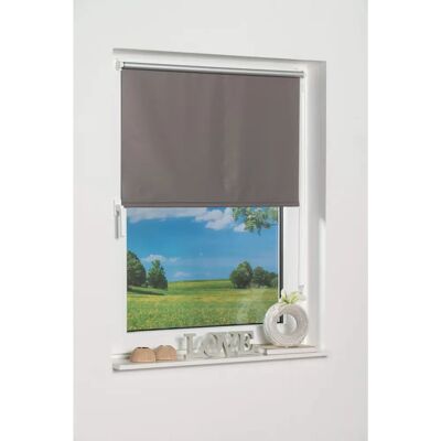 K-HOME Klemmfix Rollos - Silber - Verdunkelnd K-HOME Klemmfix Rollos - Silber - Verdunkelnd