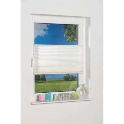 K-home Klemmfix Pisa Beigen Plissee - Fensterdekor K-home Klemmfix Pisa Beigen Plissee - Fensterdekor