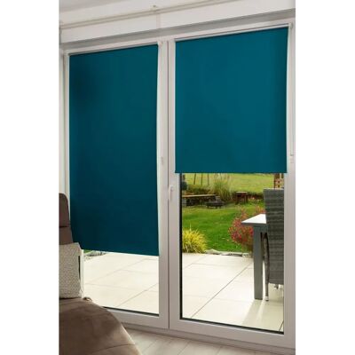 K-HOME Thermo Klemmfix-Rollo - 200x95 cm, blau K-HOME Thermo Klemmfix-Rollo - 200x95 cm, blau