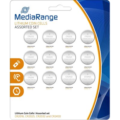 MediaRange MRBAT139 Piles au Lithium - Batterie domestique - Publicité MediaRange MRBAT139 Piles au Lithium - Batterie domestique - Publicité
