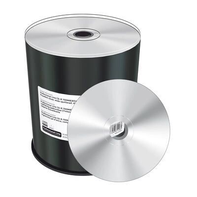 MediaRange MRPL515-M CD-R Imprimable Argenté - CD-R MediaRange MRPL515-M CD-R Imprimable Argenté - CD-R