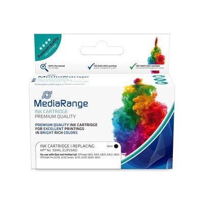 MediaRange MRHP934BKXL Tintenpatrone - Schwarz - Druckerzubehör MediaRange MRHP934BKXL Tintenpatrone - Schwarz - Druckerzubehör