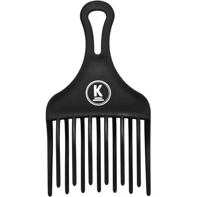 Pettine Afro a Denti Larghi K-Pro - Plastica - Pettine per capelli afro, ricci e uso professionale Pettine Afro a Denti Larghi K-Pro - Plastica - Pettine per capelli afro, ricci e uso professionale