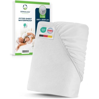 Protetor de Colchão Impermeável Sensalou - Respirável, até 25cm Protetor de Colchão Impermeável Sensalou - Respirável, até 25cm