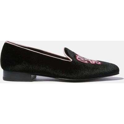 Scarosso Nolita Velluto Nero - Mocassini & Scarpe Basse - 40 Scarosso Nolita Velluto Nero - Mocassini & Scarpe Basse - 40