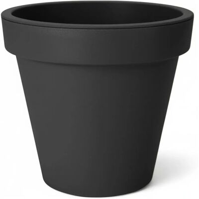 SPETEBO - Fioriera Ø38 - Anthrazit - Plastik - Planter SPETEBO - Fioriera Ø38 - Anthrazit - Plastik - Planter