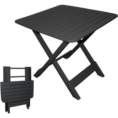 Spetebo - Tevere - Anthracite - 72 cm - Table de jardin - Publicité Spetebo - Tevere - Anthracite - 72 cm - Table de jardin - Publicité