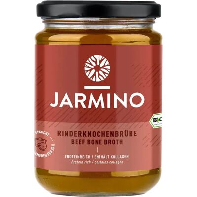 Caldo de carne orgânico Jarmino 350ml - Base para sopas & nutrientes Caldo de carne orgânico Jarmino 350ml - Base para sopas & nutrientes