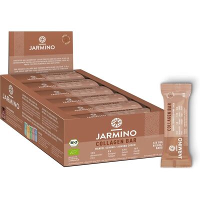 Barre di collagene biologico Jarmino - Mandorla 660 g Barre di collagene biologico Jarmino - Mandorla 660 g