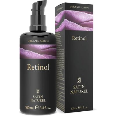 SatinNaturel Sérum au Rétinol Bio - Anti-Âge 100ml - Publicité SatinNaturel Sérum au Rétinol Bio - Anti-Âge 100ml - Publicité