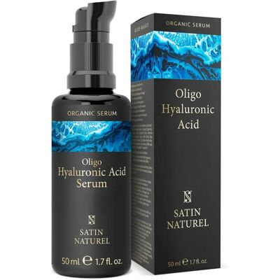 Satin Naturel - Organic Hyaluronic Acid Concentrate - 50ml - Sérum - Publicité Satin Naturel - Organic Hyaluronic Acid Concentrate - 50ml - Sérum - Publicité