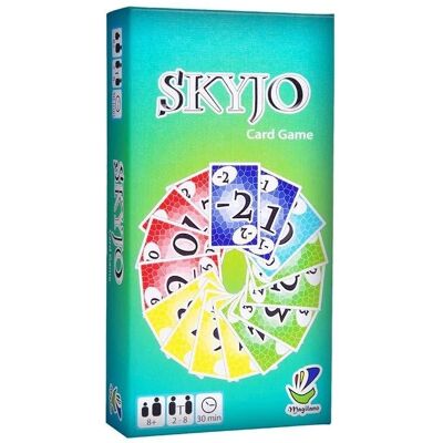 Jeu de Cartes Skyjo - Jeu Familial à Partir de 8 Ans - Publicité Jeu de Cartes Skyjo - Jeu Familial à Partir de 8 Ans - Publicité