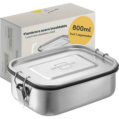 SILBERTHAL - Brotdose Edelstahl Kinder - Lunch box SILBERTHAL - Brotdose Edelstahl Kinder - Lunch box