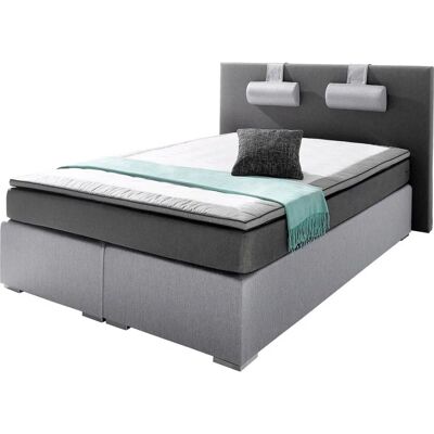 ATLANTIC HOME COLLECTION Rick Graues Boxspringbett - Bett ATLANTIC HOME COLLECTION Rick Graues Boxspringbett - Bett