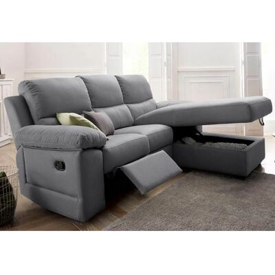 ATLANTIC HOME COLLECTION Conrad L-Form Relaxsofa ATLANTIC HOME COLLECTION Conrad L-Form Relaxsofa
