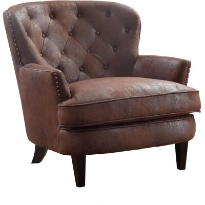 ATLANTIC HOME COLLECTION Leo Microfaser Sessel - Polstersessel ATLANTIC HOME COLLECTION Leo Microfaser Sessel - Polstersessel