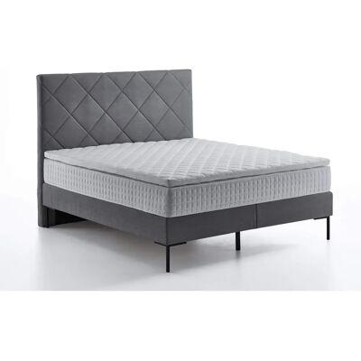 ATLANTIC HOME COLLECTION Frauke - Gris, 160x200cm, cama de muelles ensacados 7 zonas ATLANTIC HOME COLLECTION Frauke - Gris, 160x200cm, cama de muelles ensacados 7 zonas