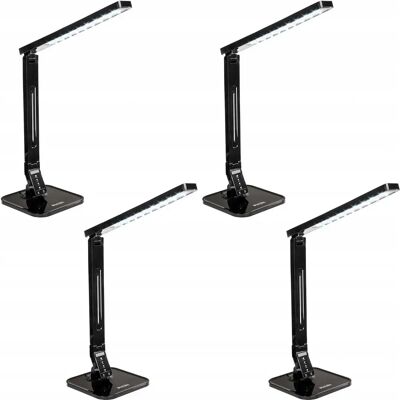 tectake - LED-Dimmbar - Czarny - Lampka biurkowa tectake - LED-Dimmbar - Czarny - Lampka biurkowa