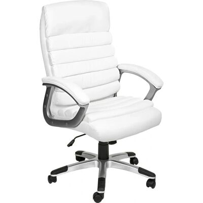 tectake Bürostuhl Paul - weiß, ergonomisch, verstellbar - Bürostuhl tectake Bürostuhl Paul - weiß, ergonomisch, verstellbar - Bürostuhl