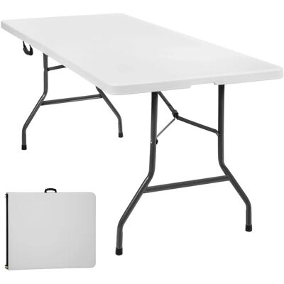 tectake Klapptisch weiß tectake Klapptisch weiß