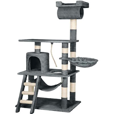 tectake Stokeley 141 cm - gris - Publicité tectake Stokeley 141 cm - gris - Publicité