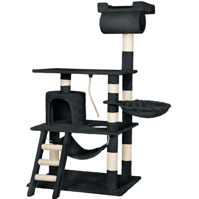 tectake Stokeley 141 cm - noir - Publicité tectake Stokeley 141 cm - noir - Publicité