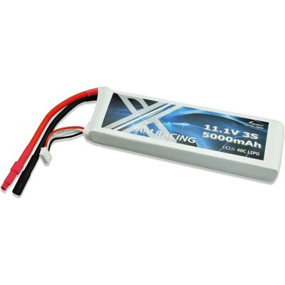Amewi 28896 Silber 3S 11,1V 5000mAh LiPo RC Akku - Modellteil/Accessoire Amewi 28896 Silber 3S 11,1V 5000mAh LiPo RC Akku - Modellteil/Accessoire
