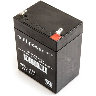 multipower MP2,9-12R Batteria al Piombo - 12V 2.9Ah - Senza Manutenzione multipower MP2,9-12R Batteria al Piombo - 12V 2.9Ah - Senza Manutenzione