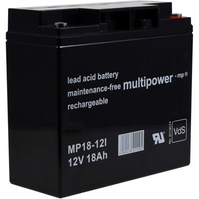 Multipower 12V 18000mAh Batterie - Industriequalität, VdS-zertifiziert Multipower 12V 18000mAh Batterie - Industriequalität, VdS-zertifiziert