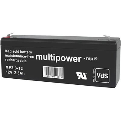Multipower - MP2,3-12 Blei-Akku - Zuverlässige Stromversorgung Multipower - MP2,3-12 Blei-Akku - Zuverlässige Stromversorgung