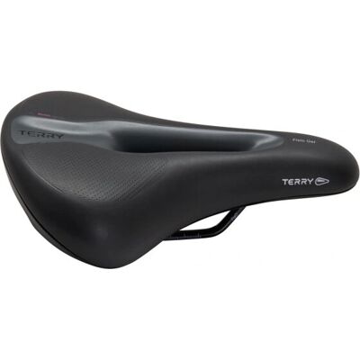 Terry Fisio Flex Gel Kerékpárnyereg - Komfort Gél - Fekete Terry Fisio Flex Gel Kerékpárnyereg - Komfort Gél - Fekete