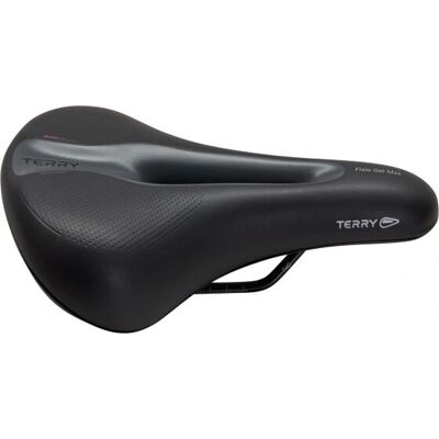 Terry Fisio Flex Gel Max Dames Fietsstoel - Comfort Gel, Zwart Terry Fisio Flex Gel Max Dames Fietsstoel - Comfort Gel, Zwart